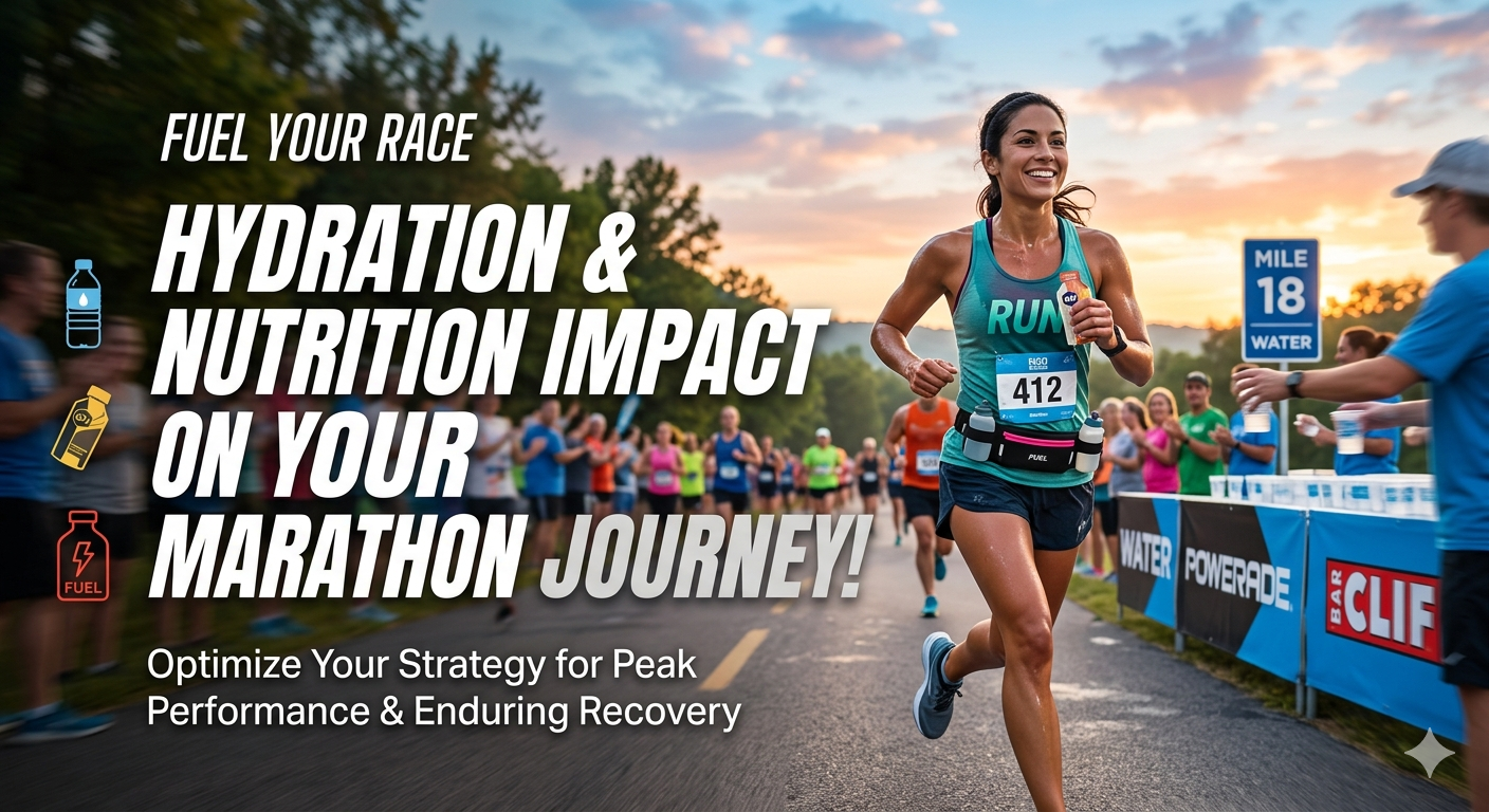 Hydration and Nutrition impact on your marathon journey